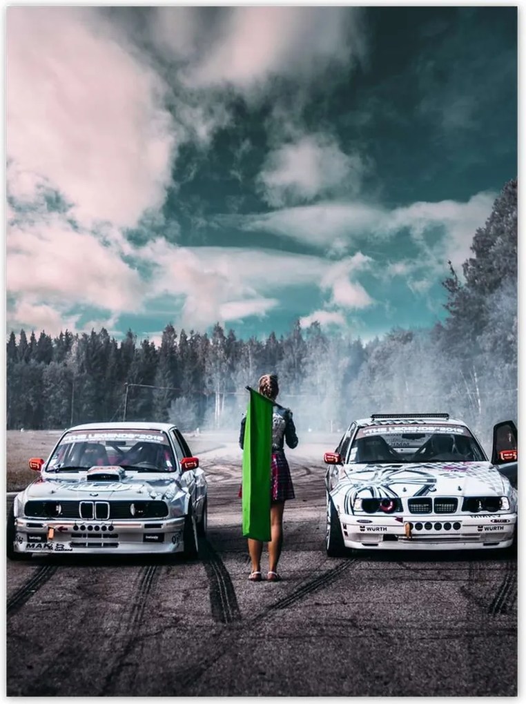 Poszterek 100x135 Bmw Versenyzés 2 fő részére