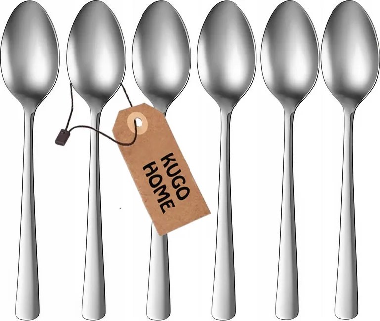 Kávés Teáskanál Szett Evőeszköz Kanál 6 db-os