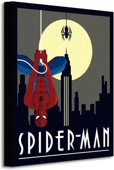 Vászonkép Marvel Deco (Spider-man Hanging) 30x40cm WDC92239
