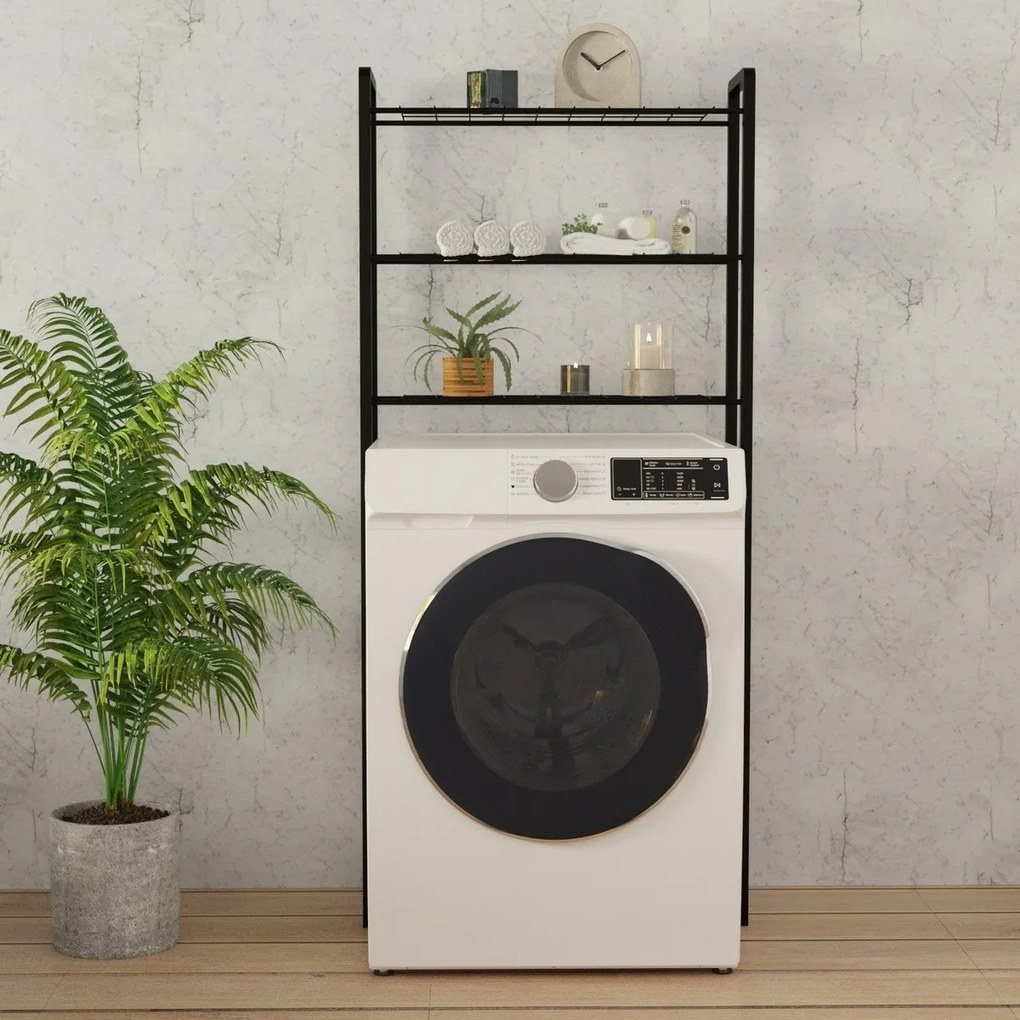 Nigel Black mosógép  feletti polcállvány