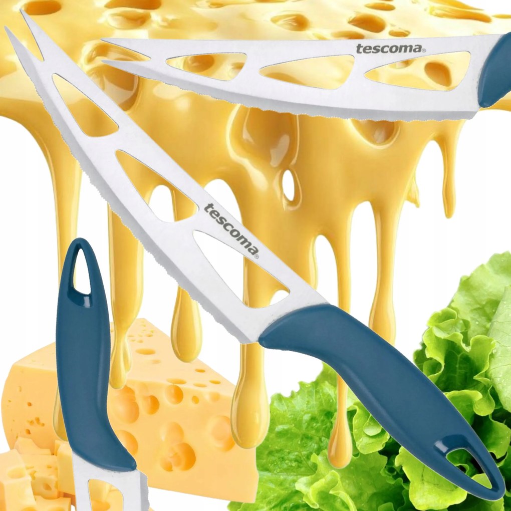 Konyhai Kés Lágy És Kemény Sajt Szeleteléséhez Tescoma Presto 14 CM