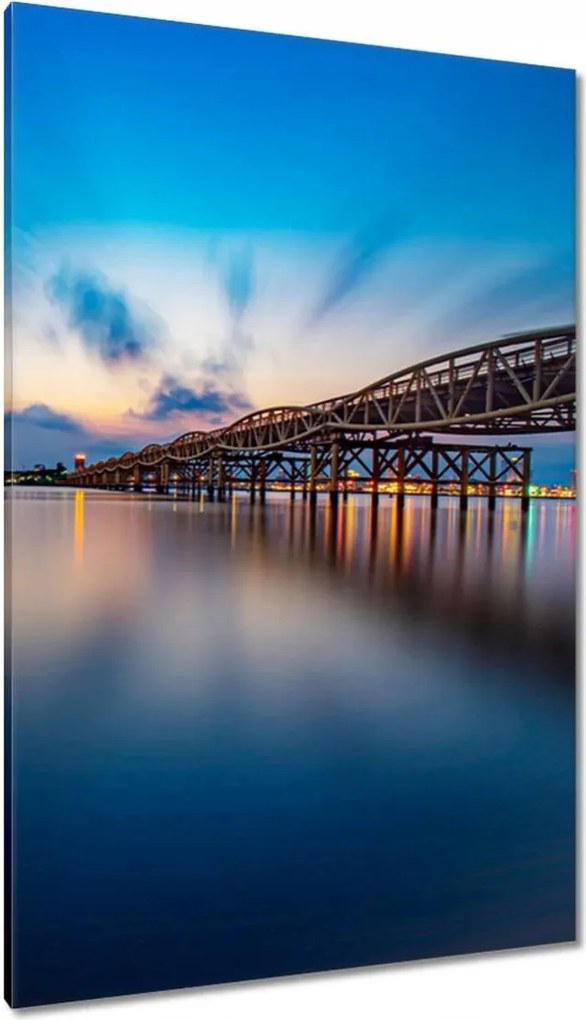 Festmények 80x120 Kilátás a hídra