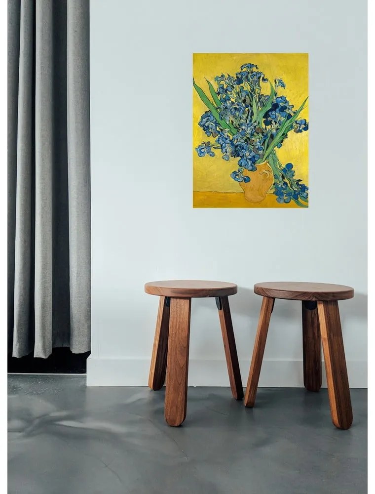 Vincent van Gogh - Irises festményének másolata, 60 x 45 cm