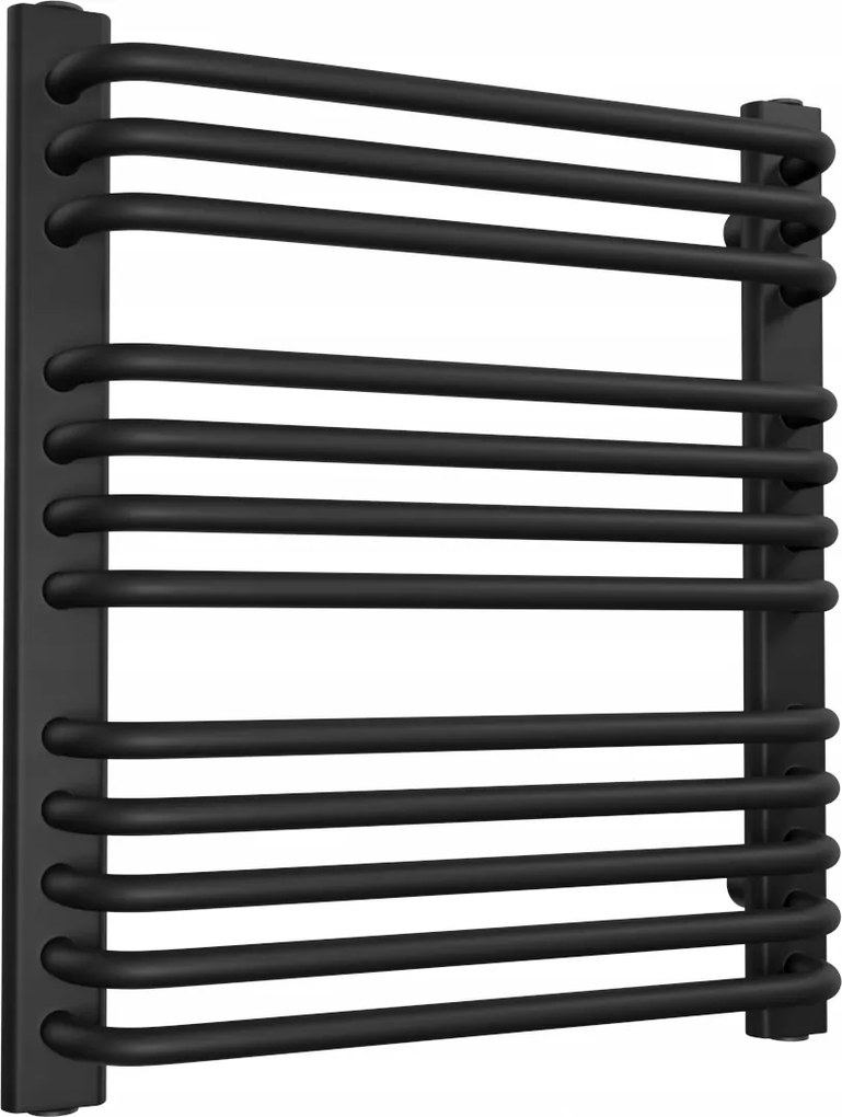 G-m 940/650 Fürdőszobás Radiátor, Matt Fekete
