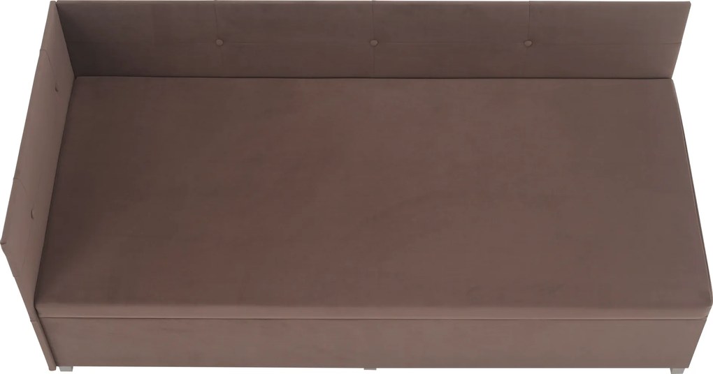 Heverő tárolóhellyel, barna Taupe, AURIA UNI