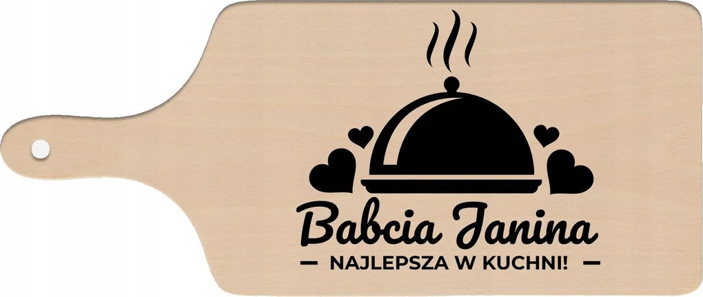 Vágódeszka A legjobb a konyhában Nagymama napja Név Személyre szabott minták