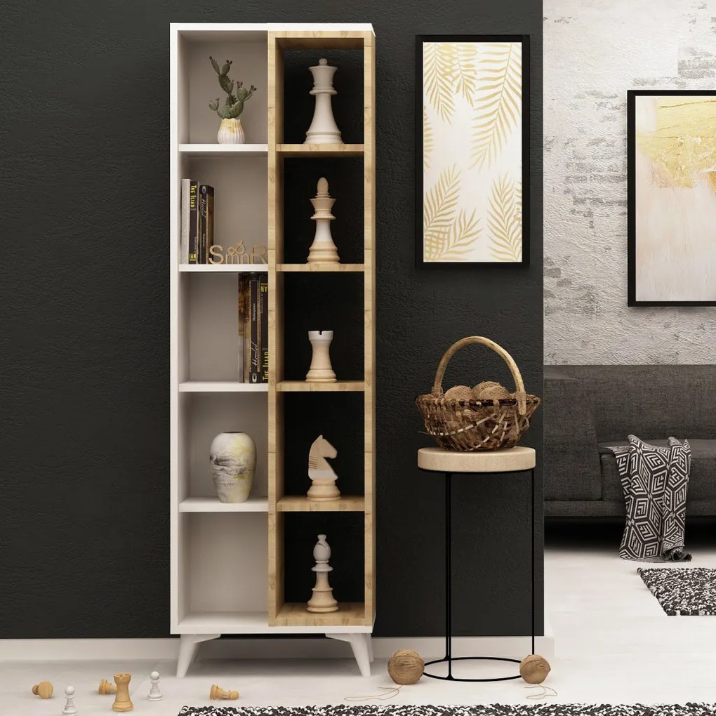 Enzamu könyvespolc, 50 cm