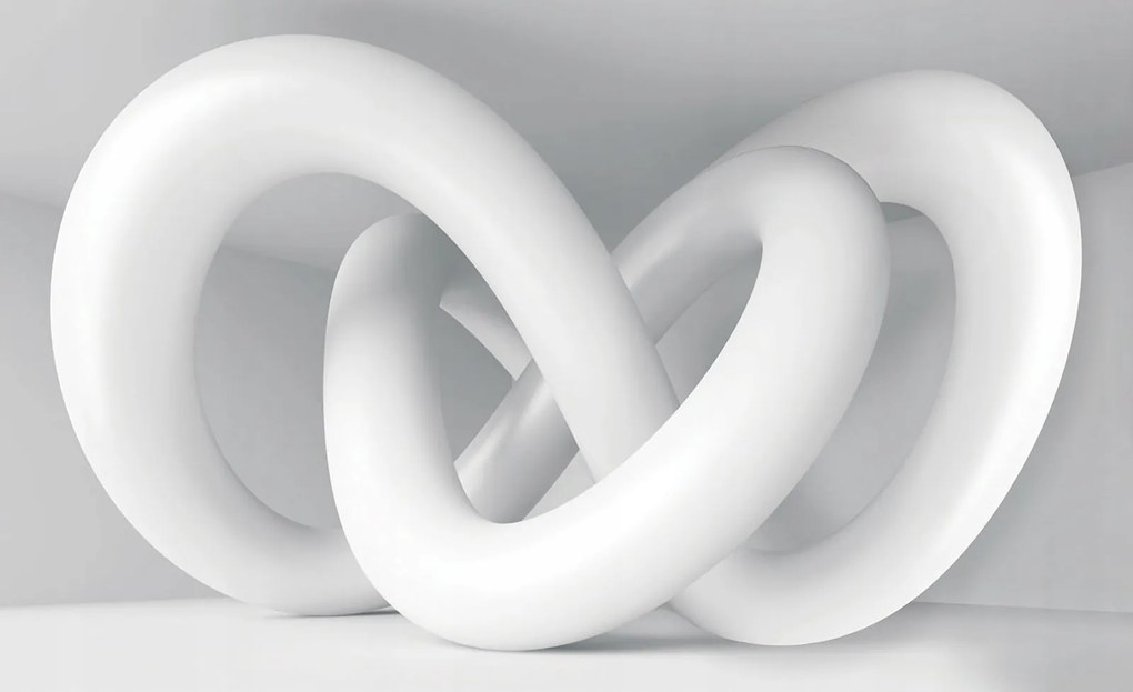 Fotótapéta Fehér hurkok vinil absztrakt világos háttér 368x254 +ragasztó