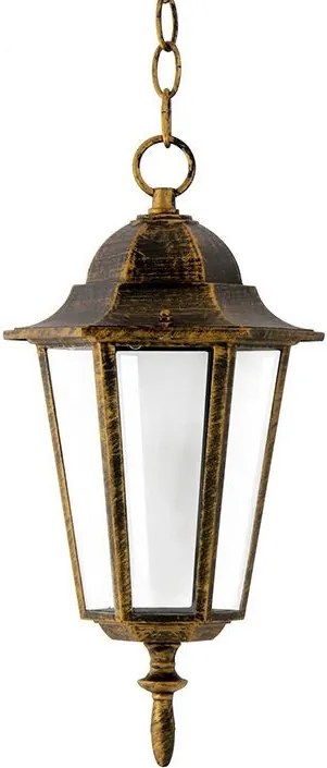 POLUX 202178 LIGURIA-LT Kültéri Függő Lámpa Patina IP43