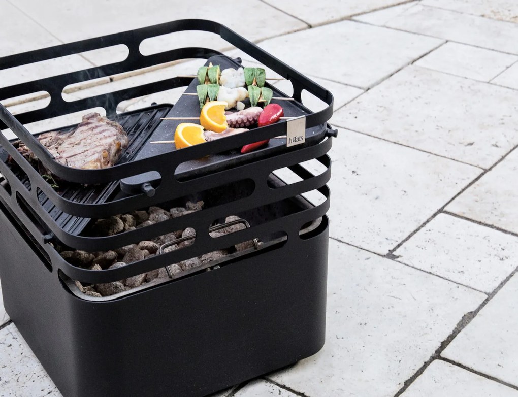 Litinová grilovací deska Plancha pro gril CUBE - Höfats
