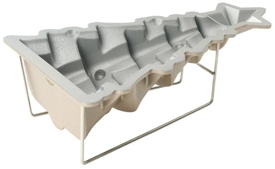 White Christmas Baking bézs alumínium sütőforma, 16 x 26 cm - Dr. Oetker