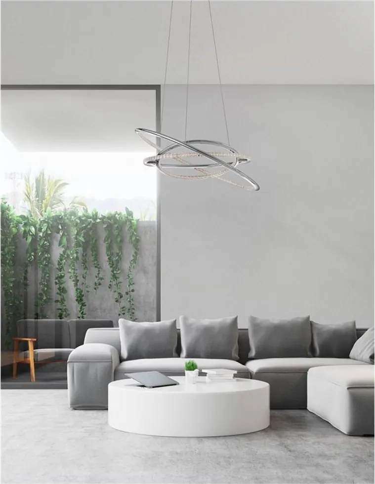 NOVALUCE 8107401 LIVORNO Modern Led Függesztett Lámpa LED IP20