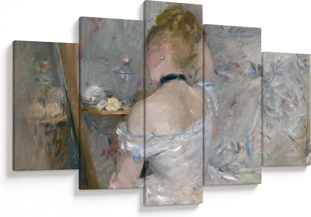 Kép - Berthe Morisot, Woman at Her Toilette, reprodukciók (150x105 cm)