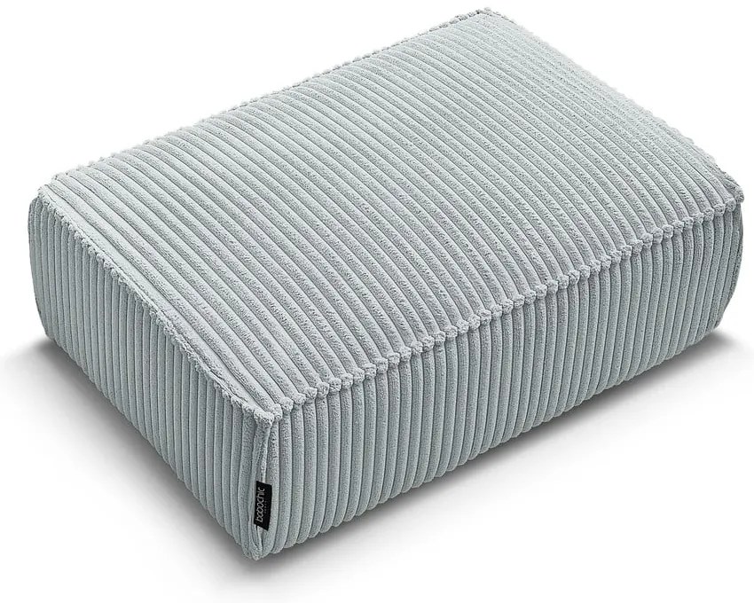 Világosszürke kordbársony lábtartó Chelsea – Bobochic Paris