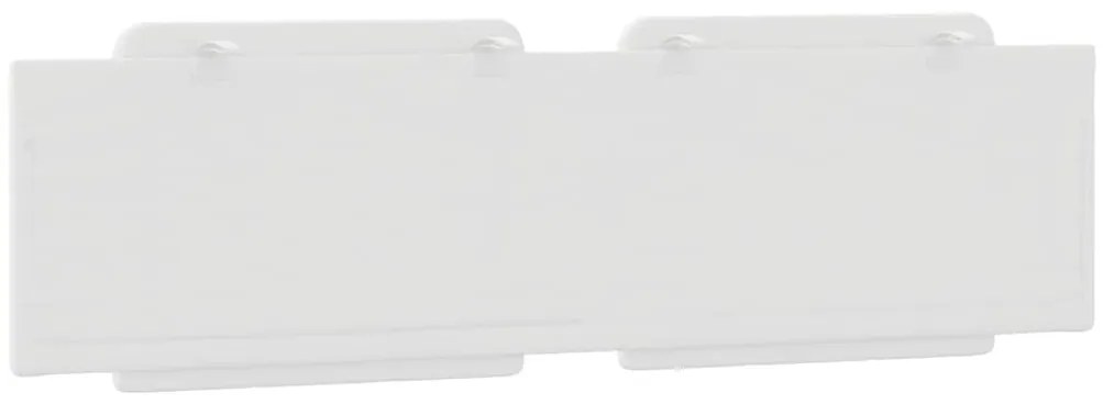 fehér műbőr fejtámla párna Zadar 180 cm