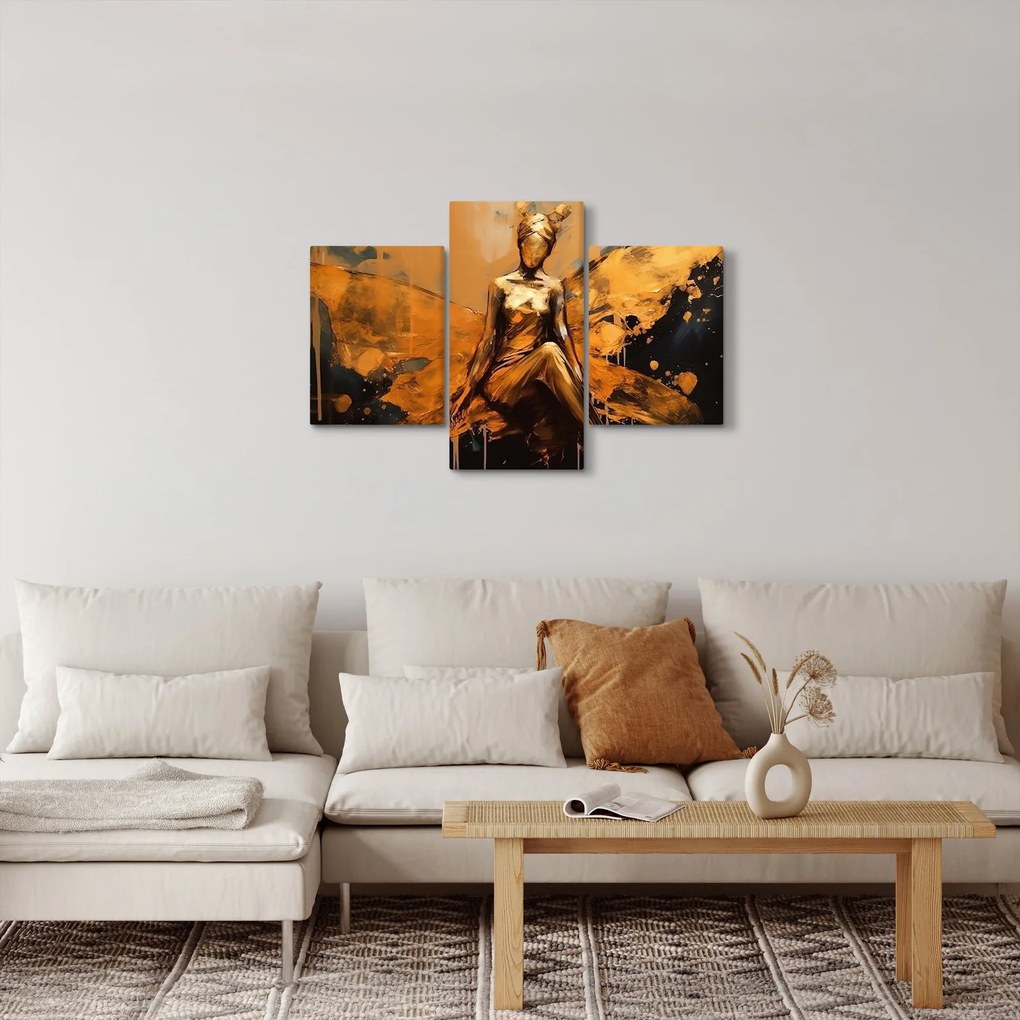 Kép - Egy tündér absztrakciója (90x60 cm)