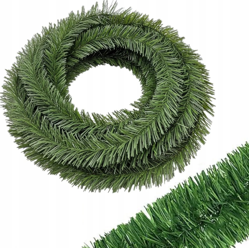 Karácsonyi Koszorú Hosszú Lánc Karácsonyfa Nád Koszorú Természetes Megjelenés 5M