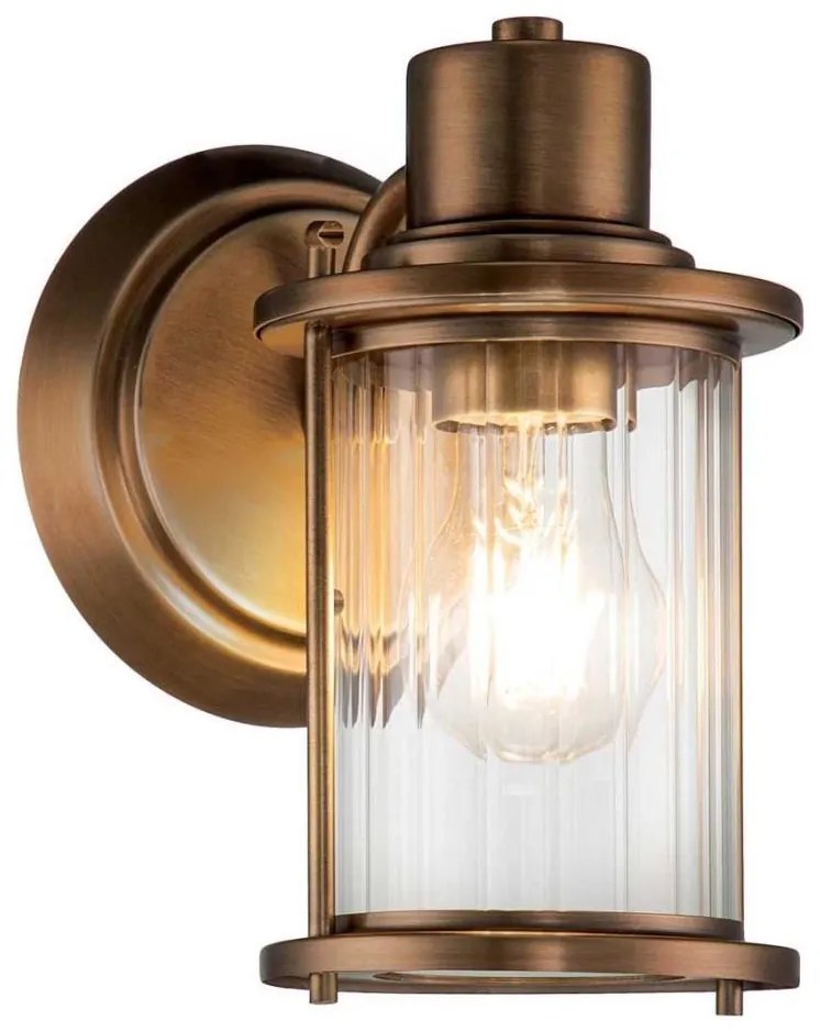 Quoizel QZ-RIGGS1-BATH-WS-Fürdőszobai fali lámpa RIGGS 1xE27/40W/230V IP44