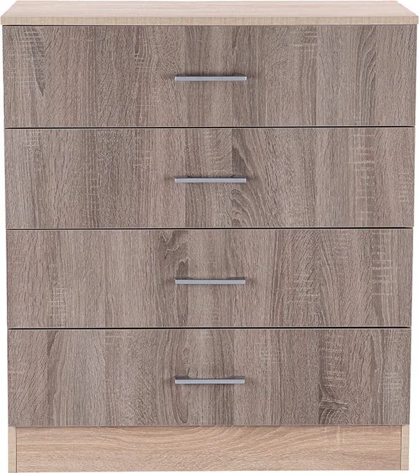 Miami komód 4 fiókos 80x92 cm yorki tölgy-sonoma tölgy