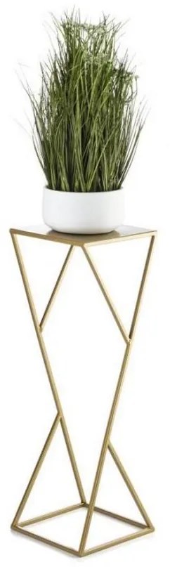 LOFT virágtartó állvány 70x23,5 cm arany színben