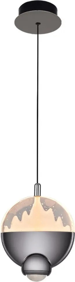 Turbot üveg függőlámpa, 120 cm – 2867-1A-24