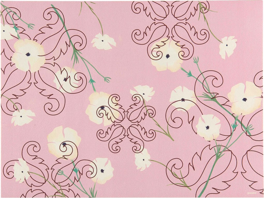 Guzzini Fusion Tányéralátét Rózsaszín