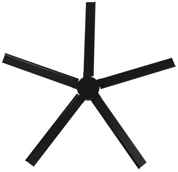 Lucci air 21616149 - MONZA mennyezeti ventilátor IP55 fekete, DO-val