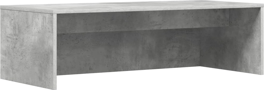 vidaXL Falra szerelhető íróasztal Beton Szürke 100 x 45 x 30 cm