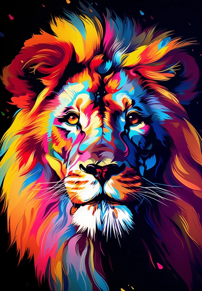 Poszter 68x98cm A királyság színei