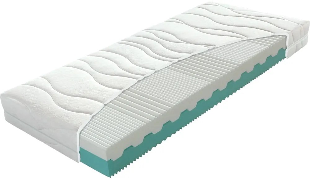 Kemény-közepes keménységű kétoldalas hab matrac 90x200 cm Tandem – Materasso