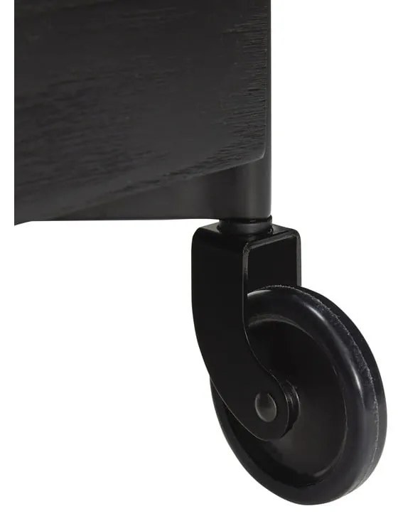 Kőrisfa kocsi kerekeken 42x37 cm Fresh - Hübsch