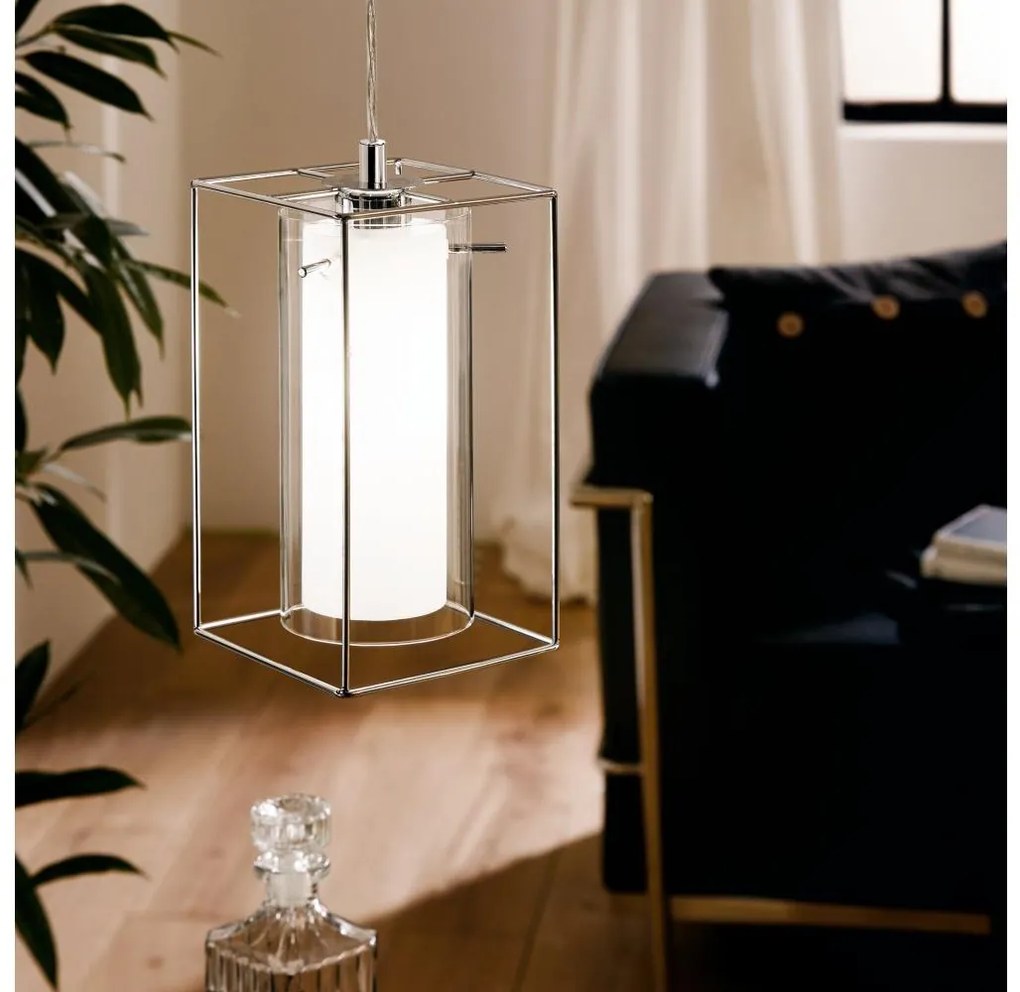 Eglo 94377 - Csillár LONCINO 1 1xE27/60W/230V