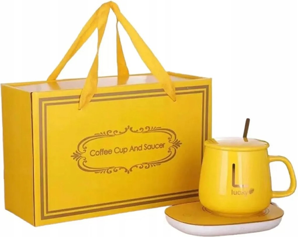 Ajándék Szett Melegítő Bögre Kanál Ajándék Névnapra Születésnapra