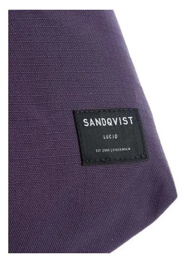 Oliver sötétlila hátitáska, hasadásgátló anyagból - Sandqvist