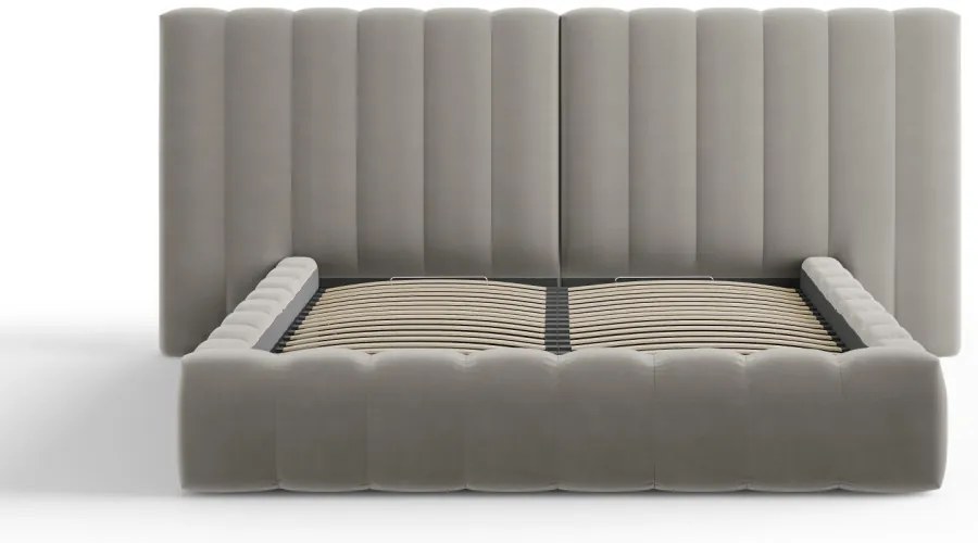 Kelp franciaágy dupla fejtámlával