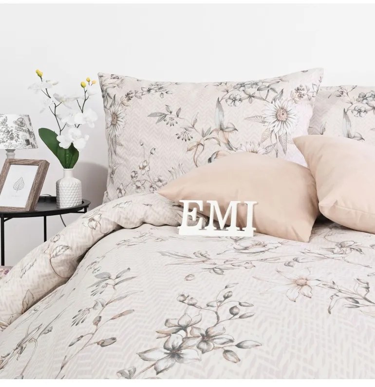 EMI Belissa szatén ágyneműhuzat, A standard egyszemélyes ágy szett tartalma: 1x 140x200 + 1x 70x90