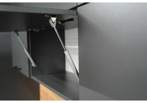 ELISE 180 cm-es grafit konyhablokk