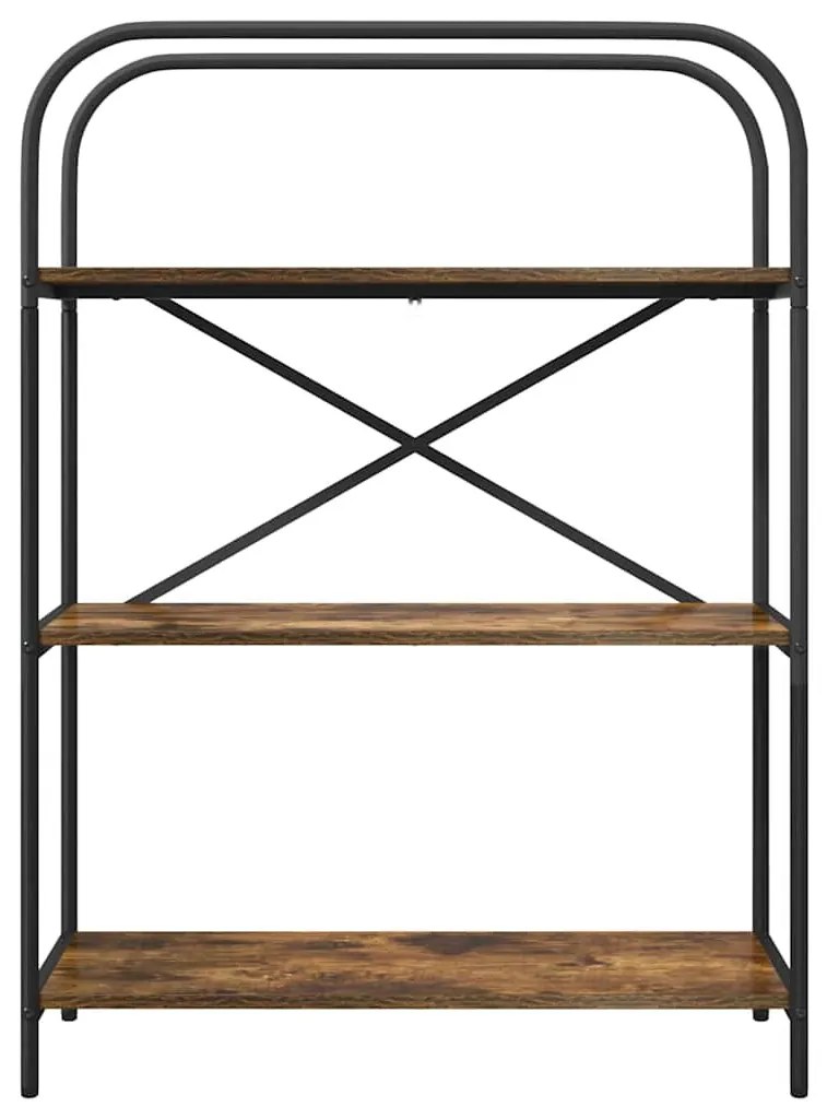 Könyvespolc Füstölt tölgy 80 x 30 x 109 cm Faanyag
