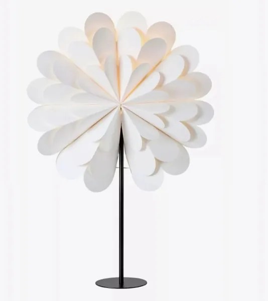 Markslöjd 705946 - Karácsonyi dekoráció MARAVILLA 1xE14/25W/230V 68 cm fehér/fekete