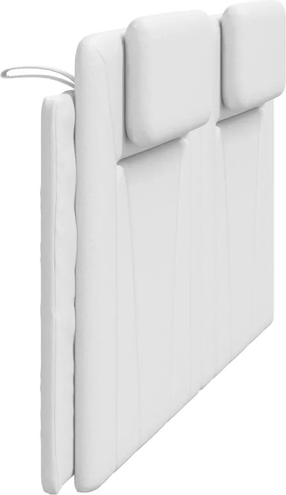 fehér műbőr fejtámla párna Viana 183 cm