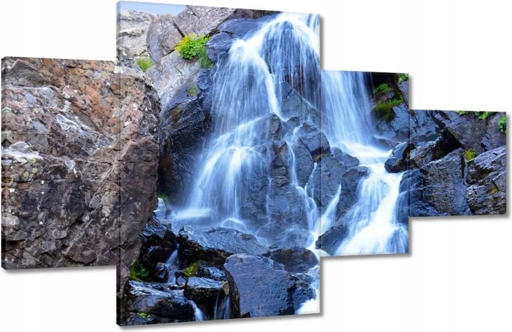 Festmények 130x80 Vízesés Tájképek