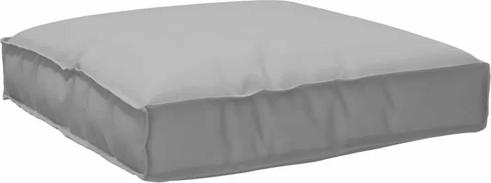 vidaXL Párna Szürke 80 x 80 x 12 cm Oxford Szövet