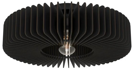 Eglo 900831 - Mennyezeti lámpa PALOMBAIA 1xE27/40W/230V fekete