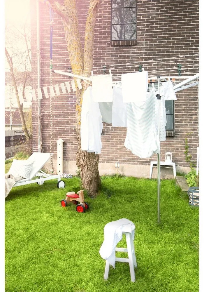 Ezüstszínű kerti ruhaszárító 40 m Essential – Brabantia