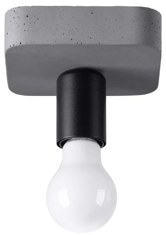 Sollux  SL.1156 - Spotlámpa TAVO 1xE27/15W/230V beton