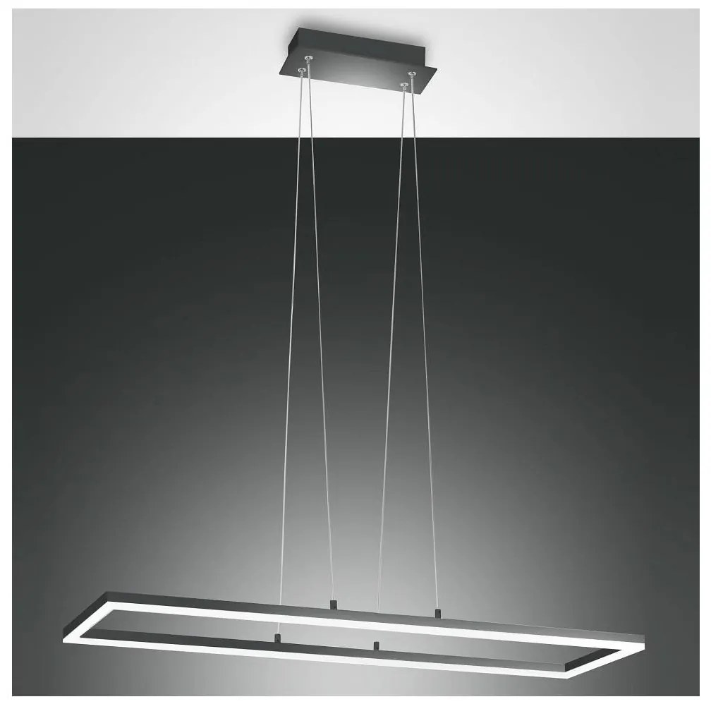 Fabas Luce 3394-43-282 - LED Dimmelhető csillár BARD LED/52W/230V 4000K antracit