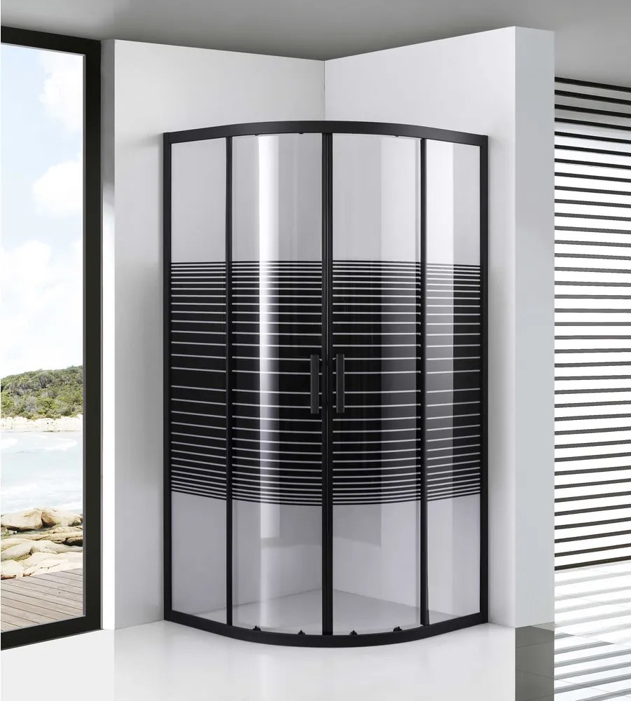 Avignon || 6mm Shadow íves zuhanykabin 90*90 190cm