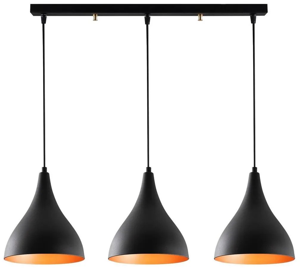 Csillár zsinóron BERCESTE 3xE27/40W/230V