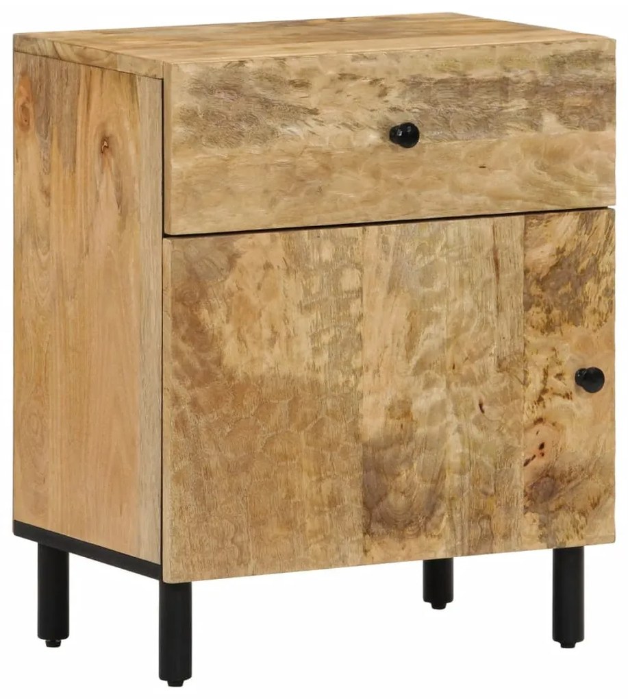 Tömör mangófa éjjeliszekrény 50 x 33 x 60 cm