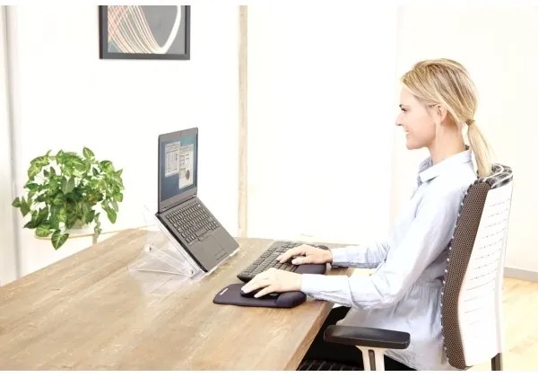 Fellowes Clarity laptopállvány, átlátszó